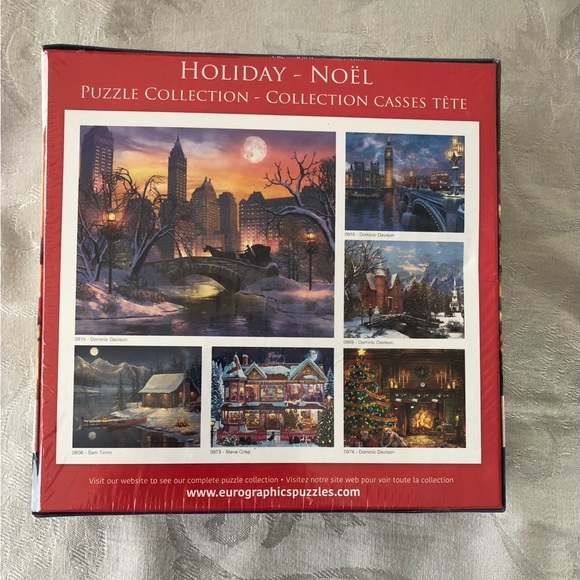 Eurographics Puzzle 1000 Pieces Santa’s Workshop - Picture 2 of 6